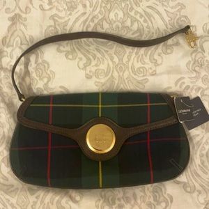 Liz Claiborne Plaid Wristlet!